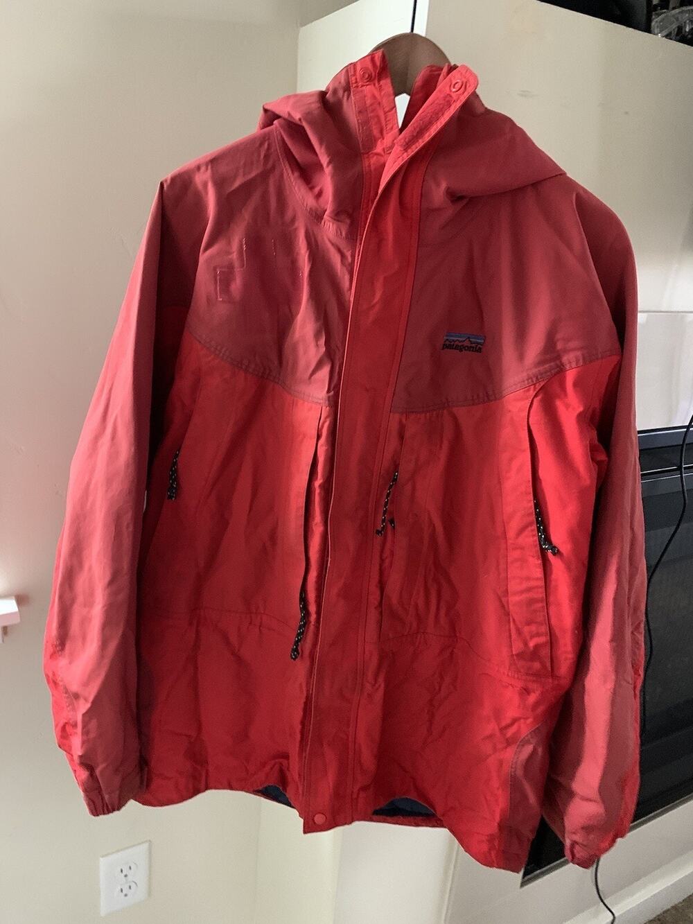 Vintage Patagonia Blast Jacket Mens M Red Ski Snowboard Parka Sty 10845 90s